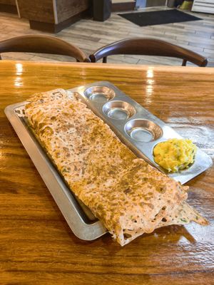 Rava Masala Dosa at Dosa Studio in San Diego