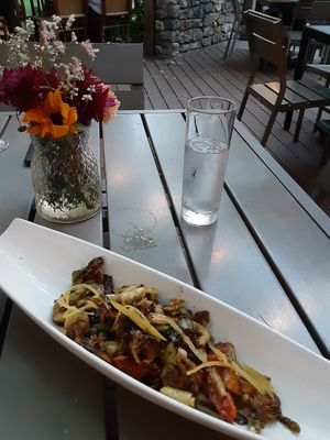 Gnocchi at Dancing Bear Appalachian Bistro in Townsend