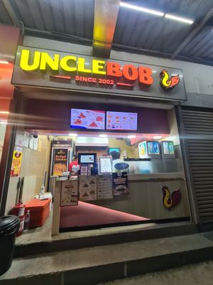 Shop front at Uncle BOB Fried Chicken Kundasang in Ranau
