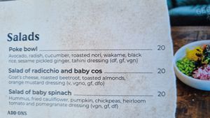 Menu at Waterfront Tavern in Shellharbour