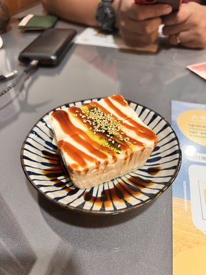 Cold tofu dish  at 旭麥蔬食拉麵 Vegan Raman in Taichung