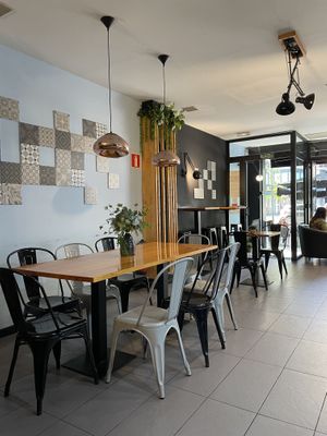 Inside  at Patchwork in Barcelona