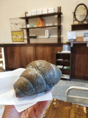 Truffle Butter Roll ($ 110 / x2) at Kim Yo Pan - Vegan Bakery in Taichung
