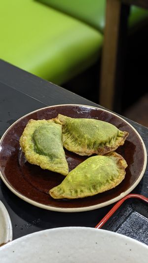 Yuba Gyoza at Azuma in Nikko