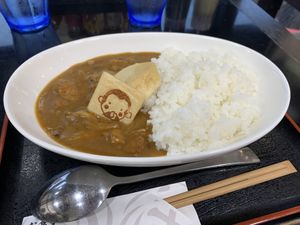Yuba curry   at Azuma in Nikko