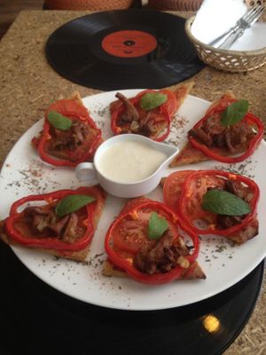 'pizza' at Spoldzielnia Organic Bar in Krakow