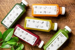Cold-pressed juices, organic, vegan, homemade, gluten free at Wild & The Moon - West in Amsterdam