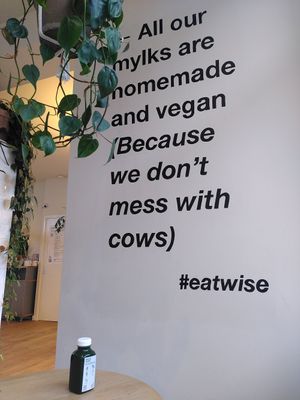 Happy cows over here ;) at Wild & The Moon - West in Amsterdam