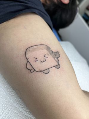 Tofu Tattoo at Murlok Tattoo in Madrid