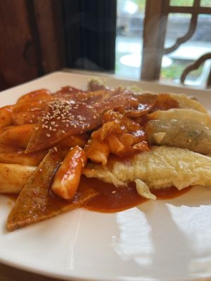 Tteokbokki  at Vegan Insa - 비건인사 in Seoul