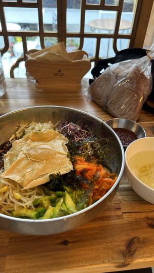 Bibimbap  at Vegan Insa - 비건인사 in Seoul