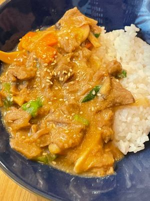 Bulgolgi - my sister’s favourite dish here at Vegan Insa - 비건인사 in Seoul