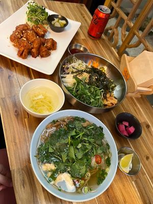 Dinner at Vegan Insa at Vegan Insa - 비건인사 in Seoul