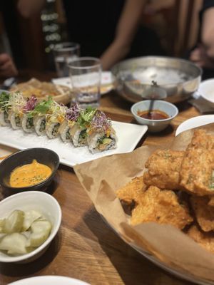 California roll  at Vegan Insa - 비건인사 in Seoul