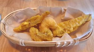 tempura - close-up at Vegan Insa - 비건인사 in Seoul