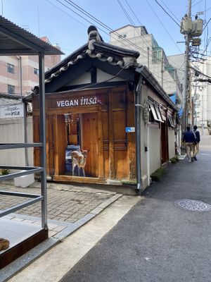 Easy to find!  at Vegan Insa - 비건인사 in Seoul
