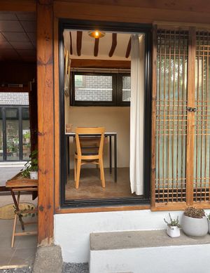 Separate room area  at Vegan Insa - 비건인사 in Seoul