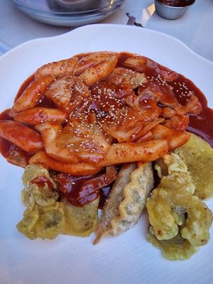 Tteokbokki at Vegan Insa - 비건인사 in Seoul