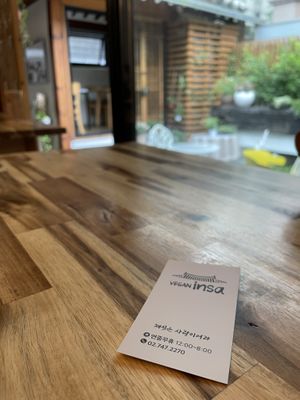 Inside  at Vegan Insa - 비건인사 in Seoul