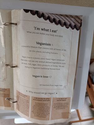 A real vegan restaurant! at Vegan Insa - 비건인사 in Seoul