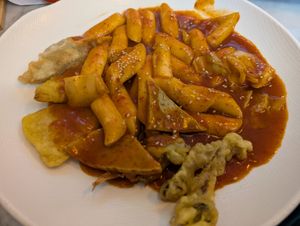 Tteokbokki at Vegan Insa - 비건인사 in Seoul