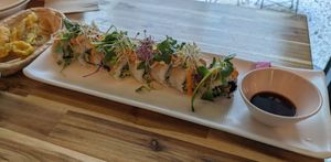 Sushi roll at Vegan Insa - 비건인사 in Seoul