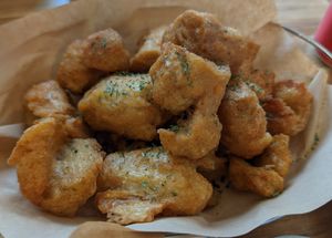 Fried chick'n at Vegan Insa - 비건인사 in Seoul