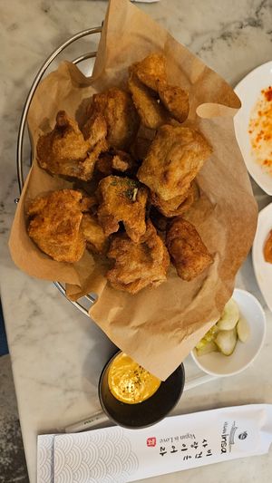 Soy chicken at Vegan Insa - 비건인사 in Seoul