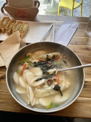 Rice soup  at Vegan Insa - 비건인사 in Seoul