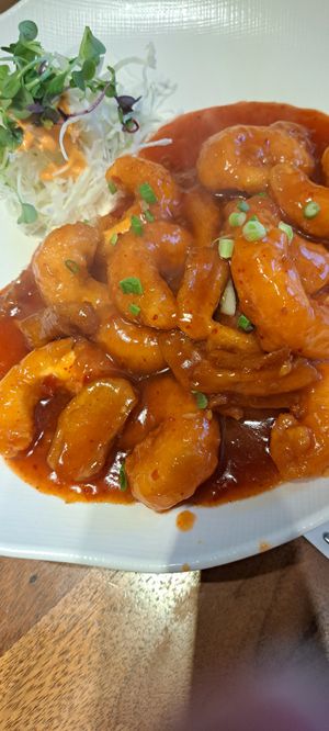 "Shrimp" at Vegan Insa - 비건인사 in Seoul