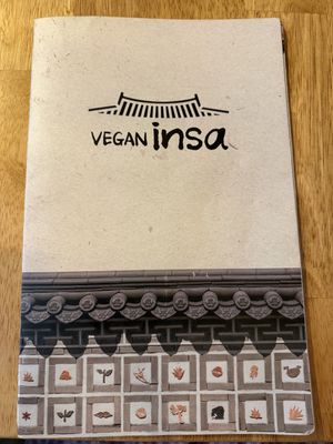 Menu  at Vegan Insa - 비건인사 in Seoul