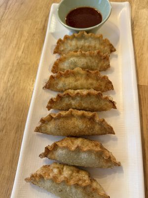 Fried dumplings   at Vegan Insa - 비건인사 in Seoul