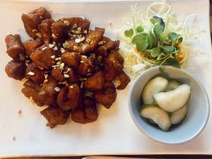 Tenderloin things  at Vegan Insa - 비건인사 in Seoul