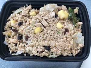 Bangkok Fried Rice with Fresh Pineapple  at Veggie Fun in Providence