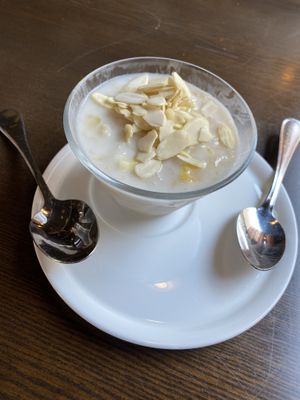 Rice pudding  at Veggie Fun in Providence