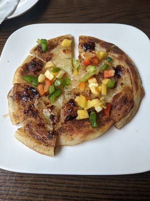 Scallion Pancake at Veggie Fun in Providence