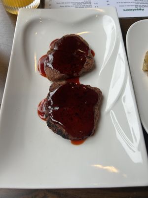 BBQ seitan at Veggie Fun in Providence