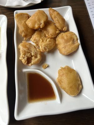 Crispy soy nuggets at Veggie Fun in Providence