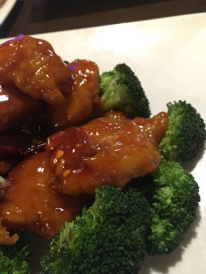 General tsos! Yummy at Veggie Fun in Providence