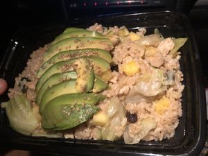 Pineapple fried rice  at Veggie Fun in Providence