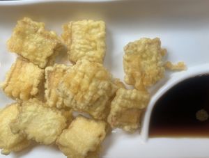 Age tofu  at Veggie Fun in Providence