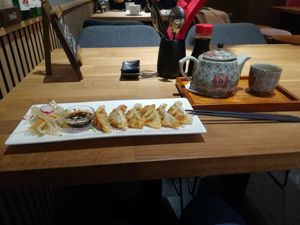 Veggie Gyoza at Soya in Vienna