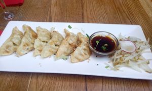 Vegan Gyoza at Soya in Vienna