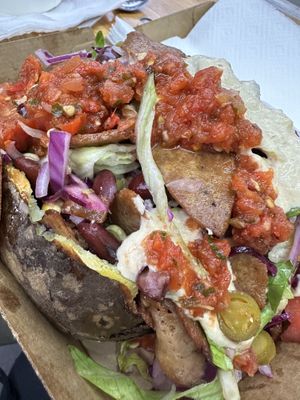 Hammer Kumpir mit Seitan Döner!   at My Kebap's - Kiosk in Hamburg