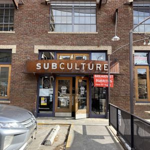 Outside at Sub-Culture in Denver