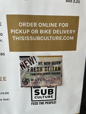 Seitan from watercourse   at Sub-Culture in Denver