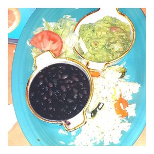 Rice, beans, & Guac at Ixtapa Cantina in Lunenburg