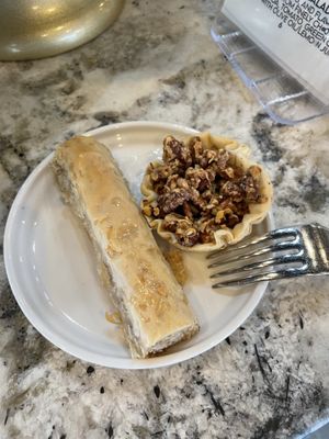 2 of the 3 options  at Asali Desserts & Cafe in Cary