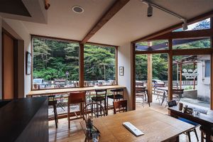 New restaurant with beautiful view at Shima Terrace in Gunma