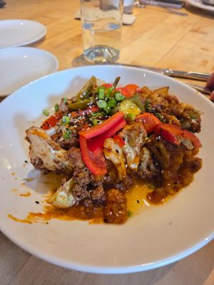 Bang bang cauliflower at Agricola Eatery in Princeton